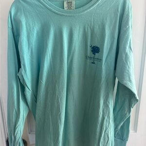 Comfort Colors Kids Long Sleeve Shirt - Light Blue